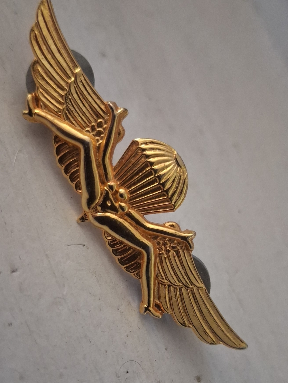Gold Winged Angel Pin Brooch - Women Jewelry